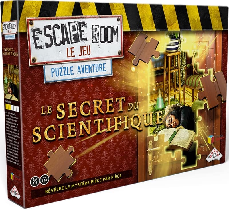 Escape Room: Puzzle Aventure - Le Secret du Scientifique