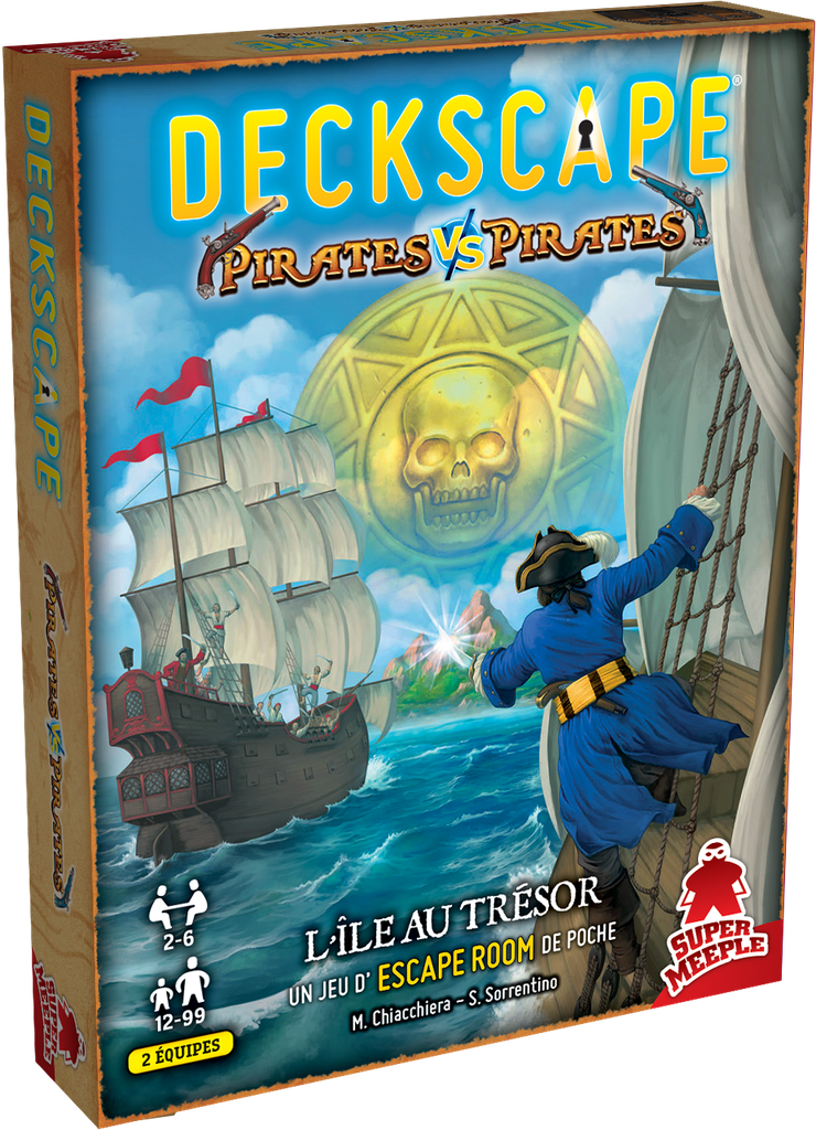 Deckscape: Duel – Pirates vs Pirates