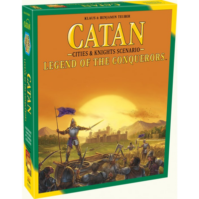 Catan: Cities & Knights Scenario - Legend of the Conquerors (VA) -  Imperfect box, new game (50%)