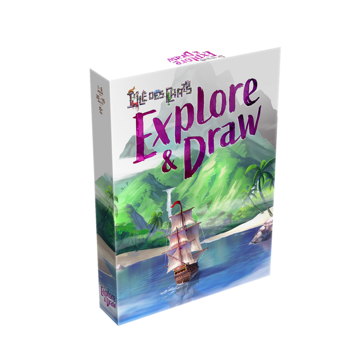 L’Île des chats: Explore &amp; Draw