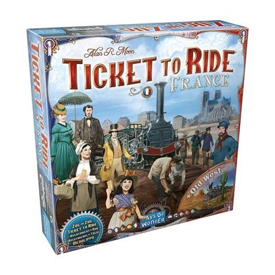 Ticket To Ride: Ext. - Map #6 - France / Old West