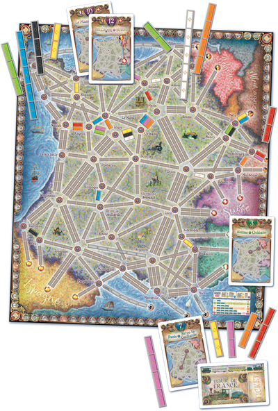 Ticket To Ride: Ext. - Map #6 - France / Old West