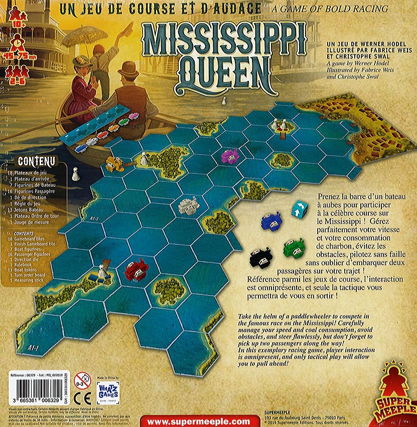 Mississippi Queen (VA) -  Imperfect box, new game (40%)