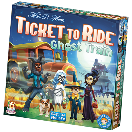Ticket to Ride: Ghost Train (VA) - Imperfect box, new game (40%)