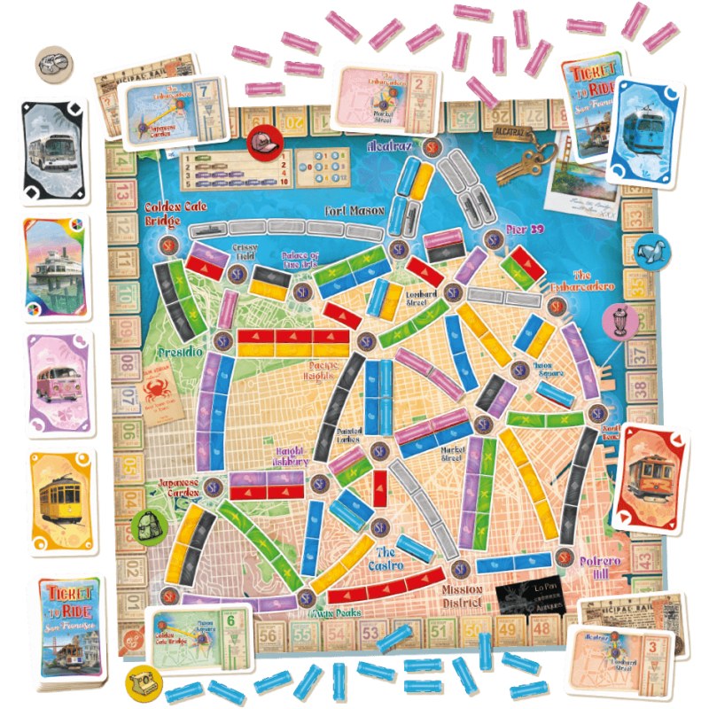 Ticket To Ride: Ext. - Map 