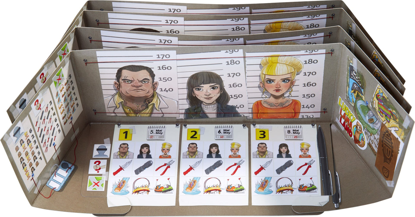The Key: Sabotages à Lucky Lama Land - Boîte imparfaite, jeu neuf (50%)