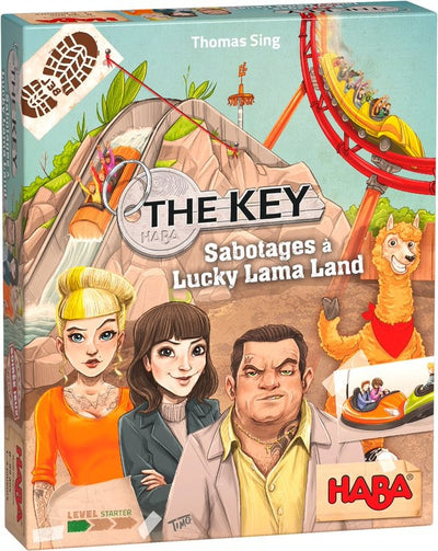The Key: Sabotages à Lucky Lama Land - Boîte imparfaite, jeu neuf (50%)
